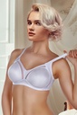 Miorre Non-wired Lace Detailed Minimizer Contouring Bra  - WHITE