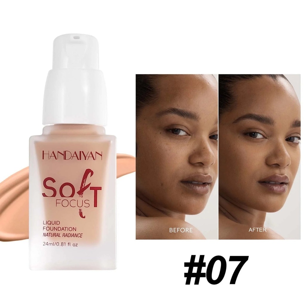 Handaiyan Soft Focus Liquid Foundation HLF 07 24ml