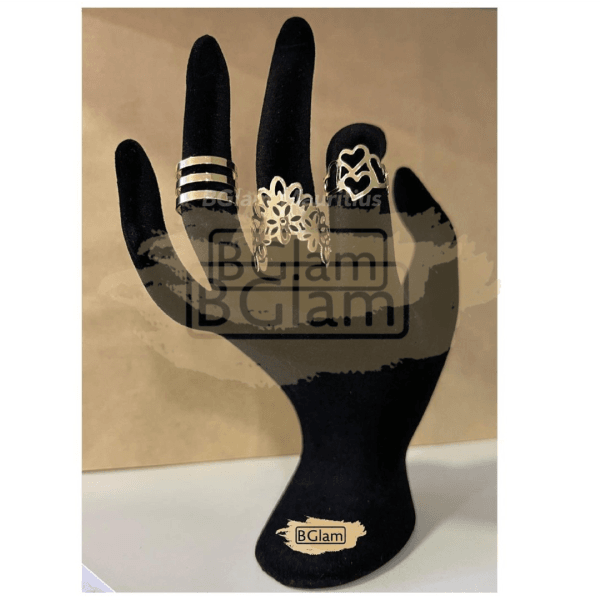 Black Velvet Hand Display (rings not included)