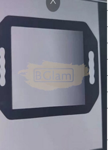 Handheld Mirror Black - M-123