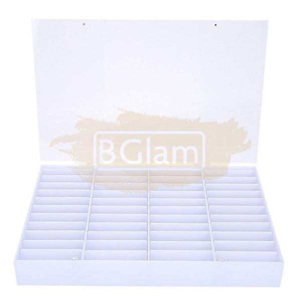 Nail Tips Display Case Organizer 4 rows