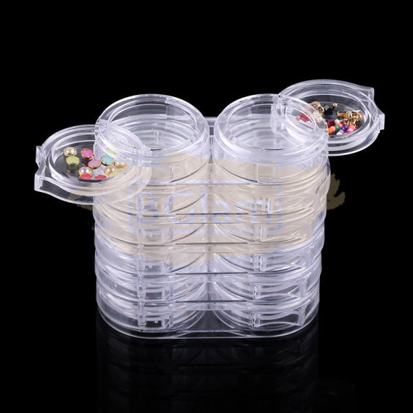 Round Storage Container Set (Stack of 6)