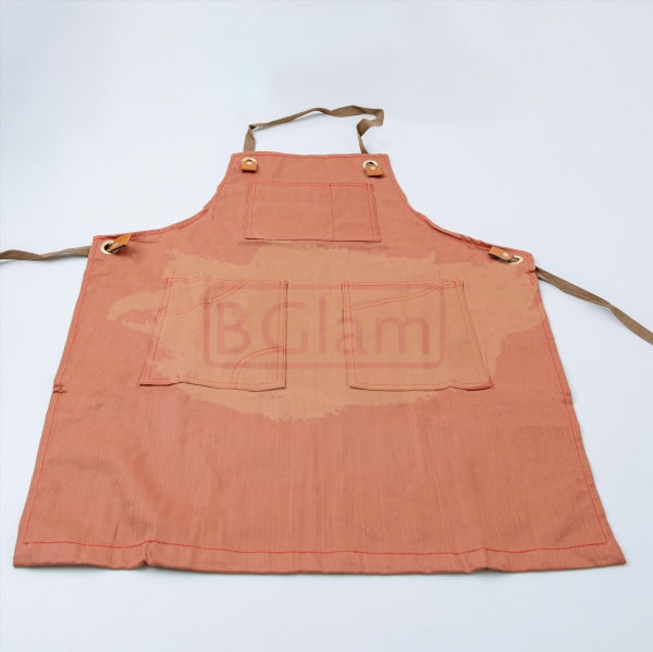 Salon/Barber Denim Apron Orange