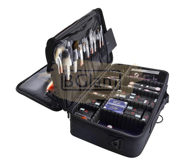 Travel Makeup Bag 40*28*12 cm - Black (bag only)