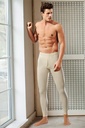 Safyun Men's long Wool Don  - CREAM