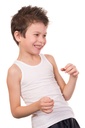 Miorre 100% Cotton Comfort Boy Undershirt  - WHITE