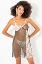 Ensemble de chemise de nuit en dentelle Miorre - VERT ITALIEN