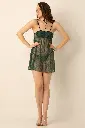 Miorre Cuffed Lace Fancy Nightgown  - EMERALD