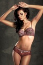Soutien-gorge minimiseur sans armatures Miorre - LEOPARD