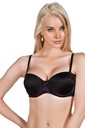 Miorre Unfilled Hollow Bra  - BLACK