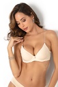 Miorre Unfilled Hollow Strapless Bra  - SKIN