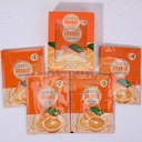 4-in-1 Foot Care Set (Foot Soak, Foot Salt Scrub, Foot Mud Mask & Foot Lotion) - Orange