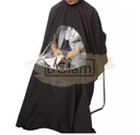 Professional Barber/Salon Cape With Phone Viewing Window
