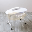 Foldable Manicure Station with Carry bag - White MT-001