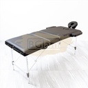 Portable Massage Spa Bed | Aluminum | 3 Zones | Black