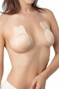Coussinet adhésif en silicone rempli de fleurs pour dissimuler les mamelons et rehausser les seins Miorre - SKIN