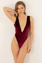 Nuisette fantaisie en velours Miorre - BORDEAUX