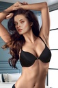Soutien-gorge push-up rembourré à ouverture frontale Miorre - NOIR