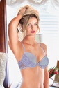 Soutien-gorge Miorre Softness non rembourré avec détails en dentelle - LILA